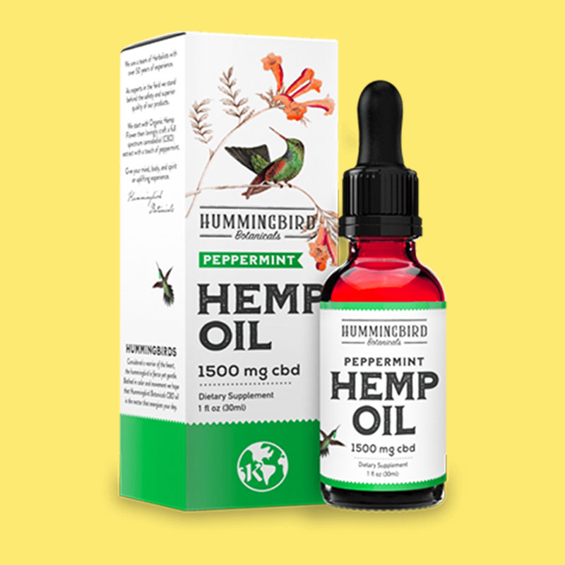 CBD Hemp Oil Boxes | Hemp Oil Packaging