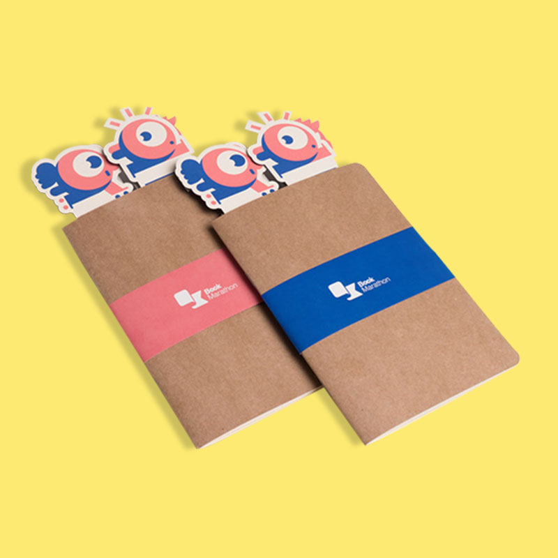 Cardboard Bookmarks