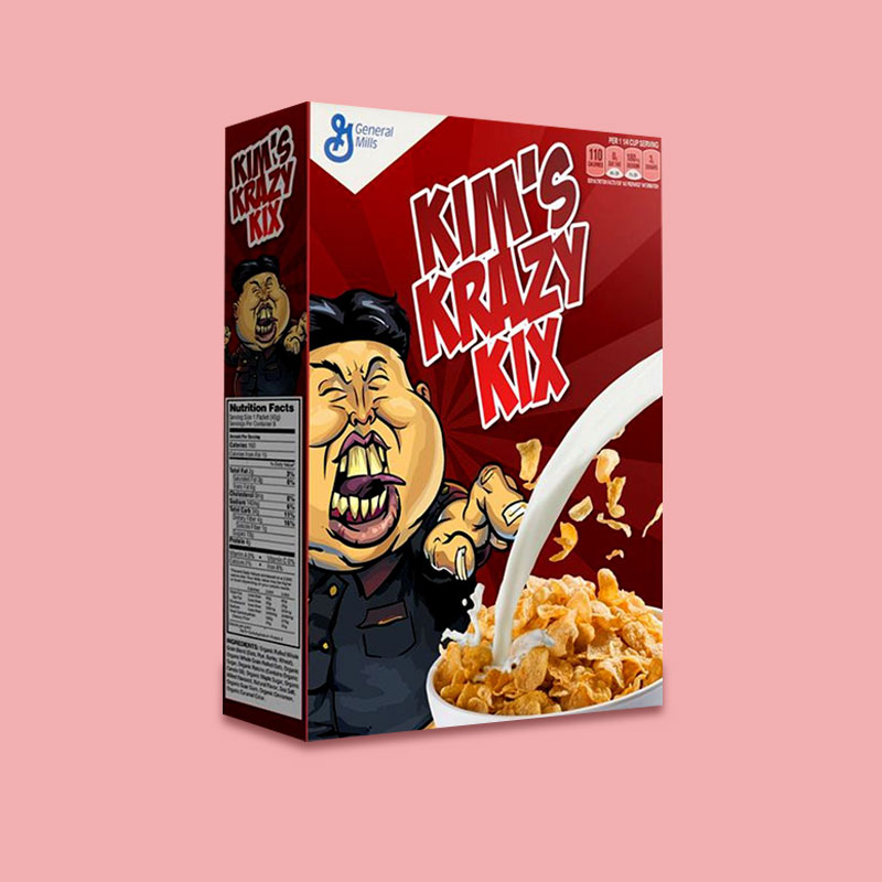 Custom Cereal Boxes