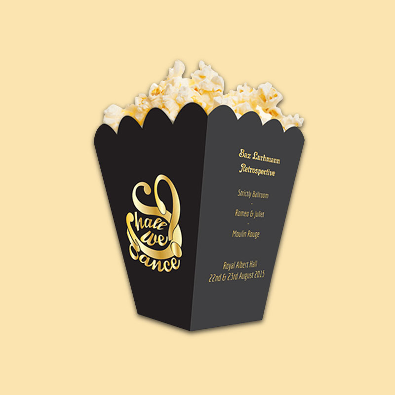 Custom Popcorn Boxes Wholesale Uk
