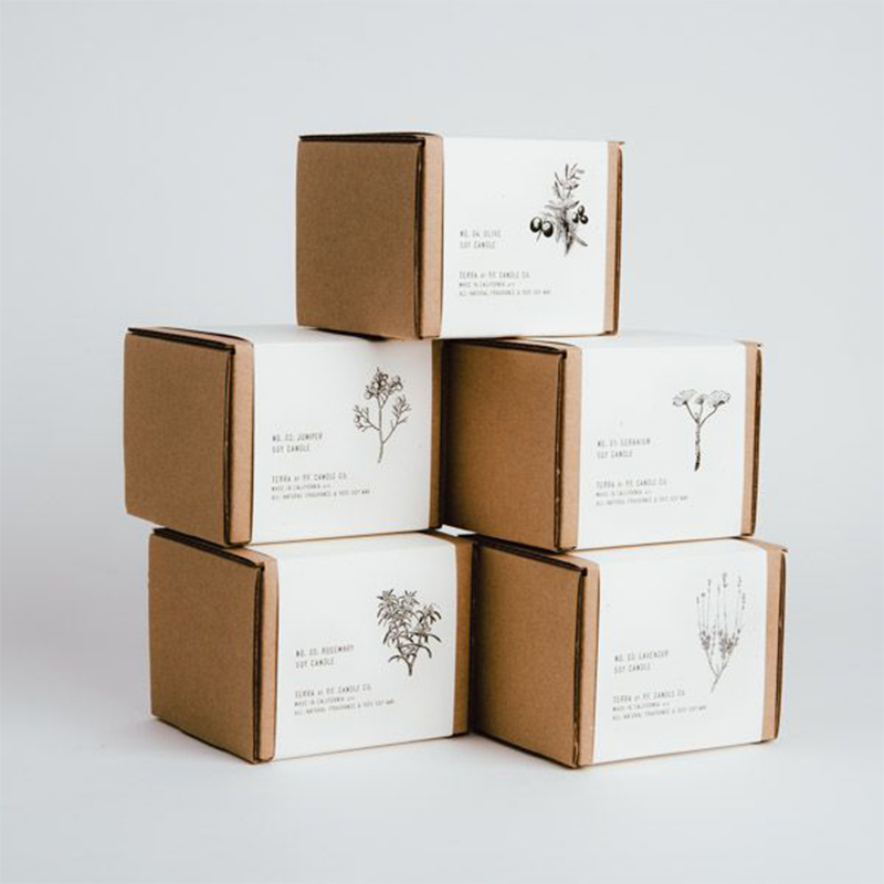 Kraft Candle Boxes