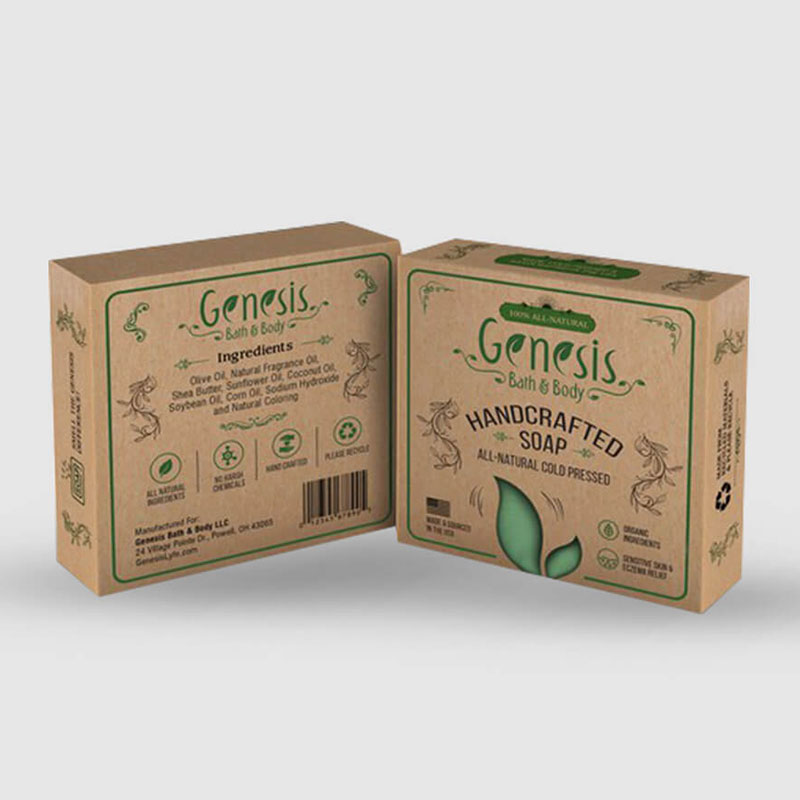 Kraft Soap Boxes