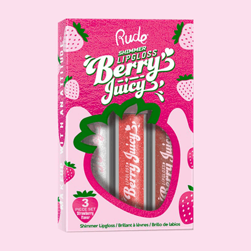 Pink Lip Gloss Packaging
