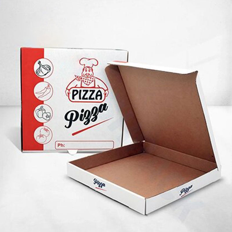 White Pizza Boxes