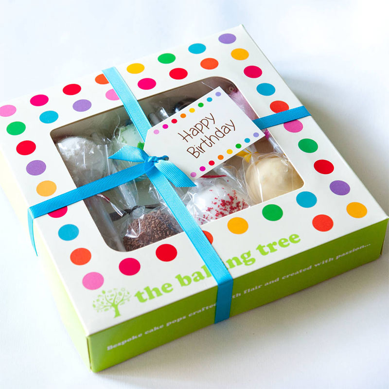 custom cake pop boxes